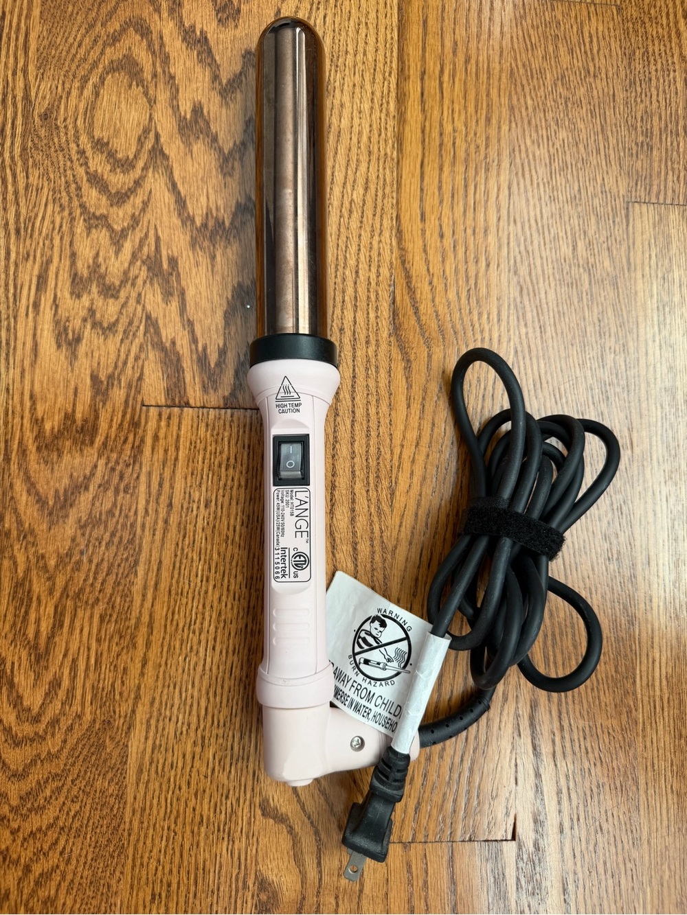 L'ange Hair Ondulé Ceramic Curling Wand